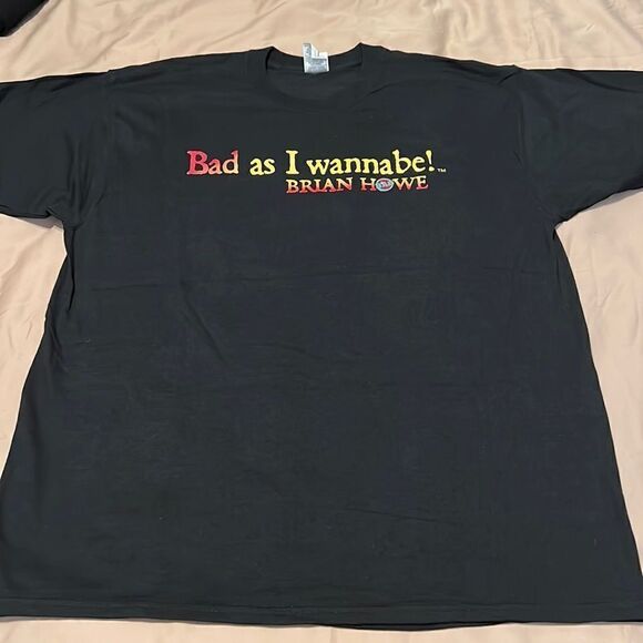 NWOT Brian Howe Bad Co mens sizeXL authentic vintage autographed concert T-shirt - Picture 2 of 9